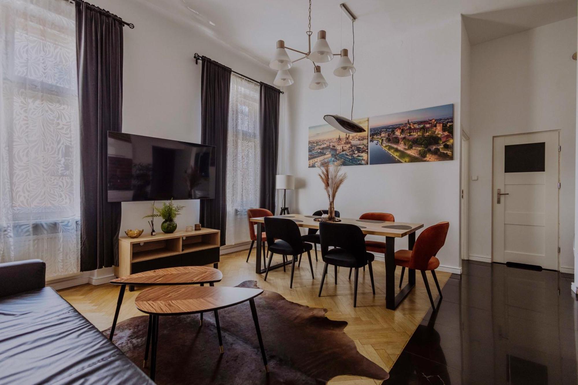 Golden Pearl - Main Square, 100 Sqm, 4 Rooms 크라쿠프 외부 사진